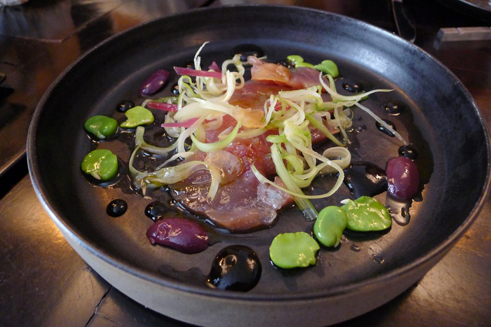 Tiradito de thon