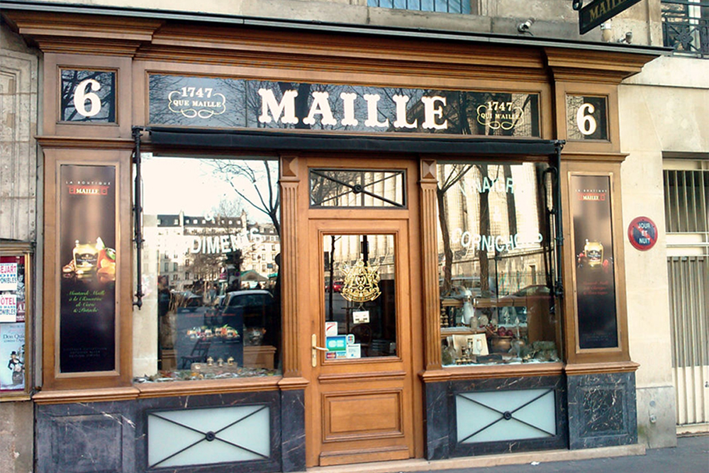 PARIS La Maison Maille French Boutique