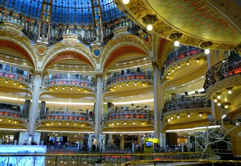 The Tale of Galeries Lafayette…  Galeries Lafayette Paris Haussmann