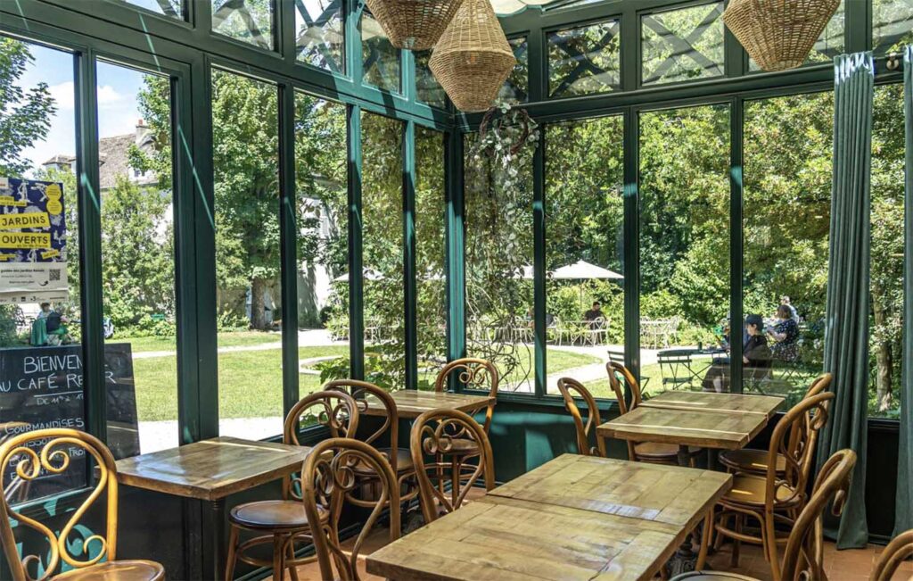 Le café Renoir du Musée Montmartre