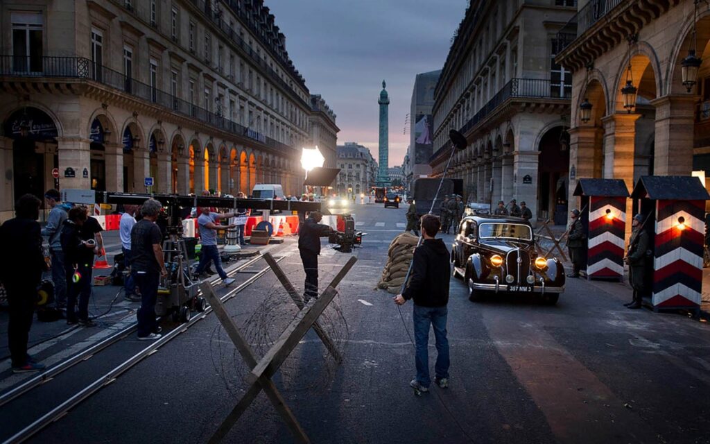 Tournage Paris
