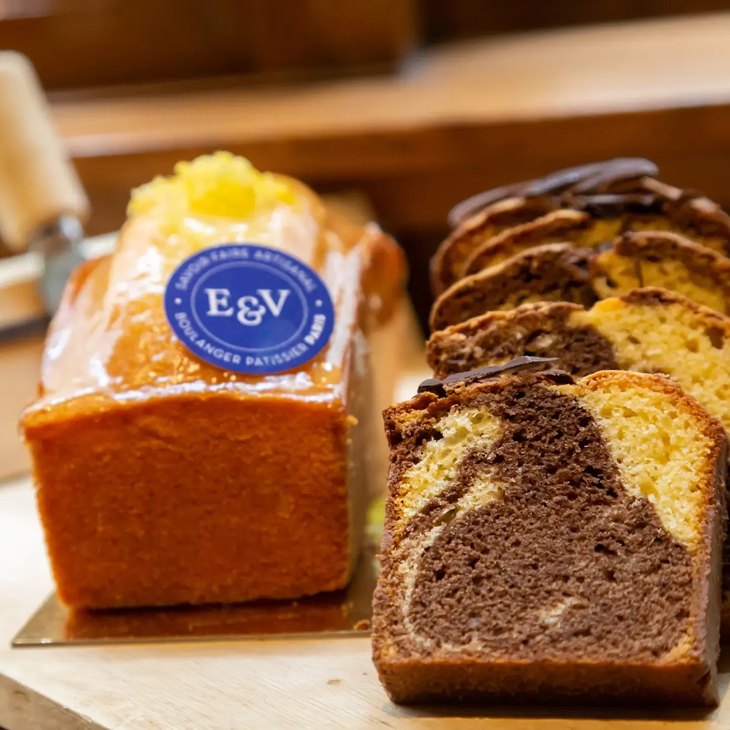 Homemade cake served at breakfast at Hôtel États-Unis Opéra Paris