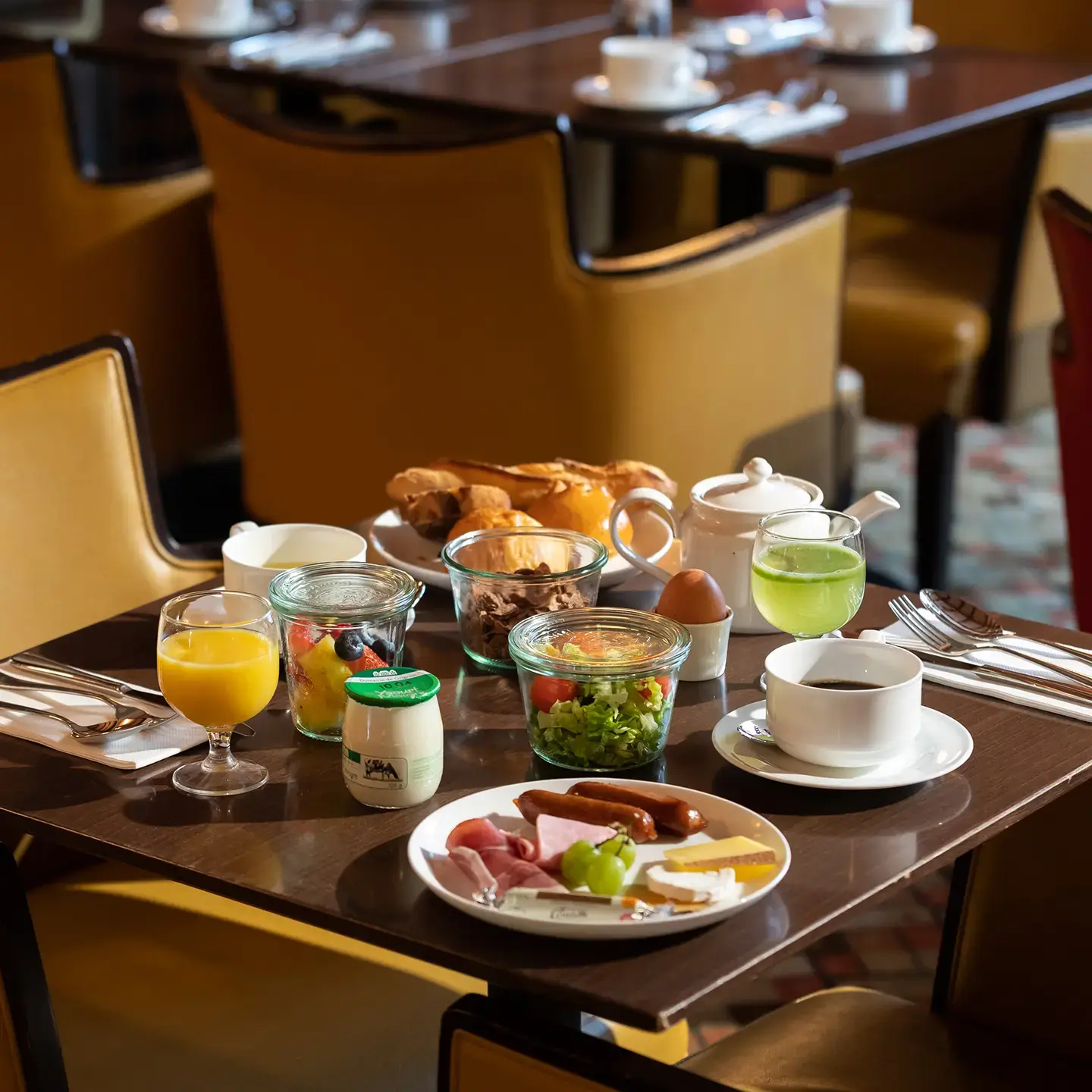 Breakfast selection at Hôtel États-Unis Opéra Paris